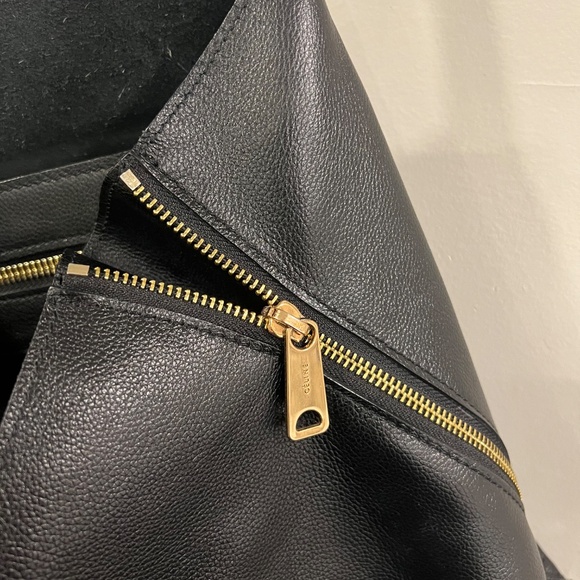 Leather tote bag - Picture 4 of 12